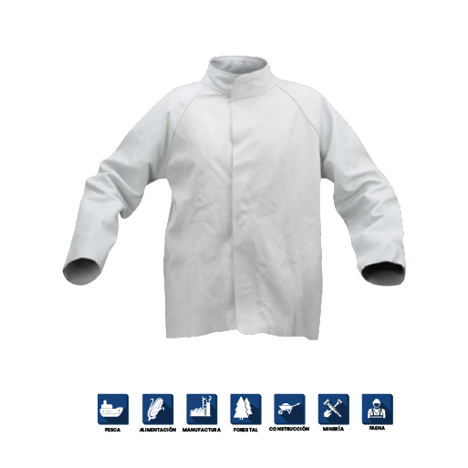 CHAQUETA SOLDADOR CUERO