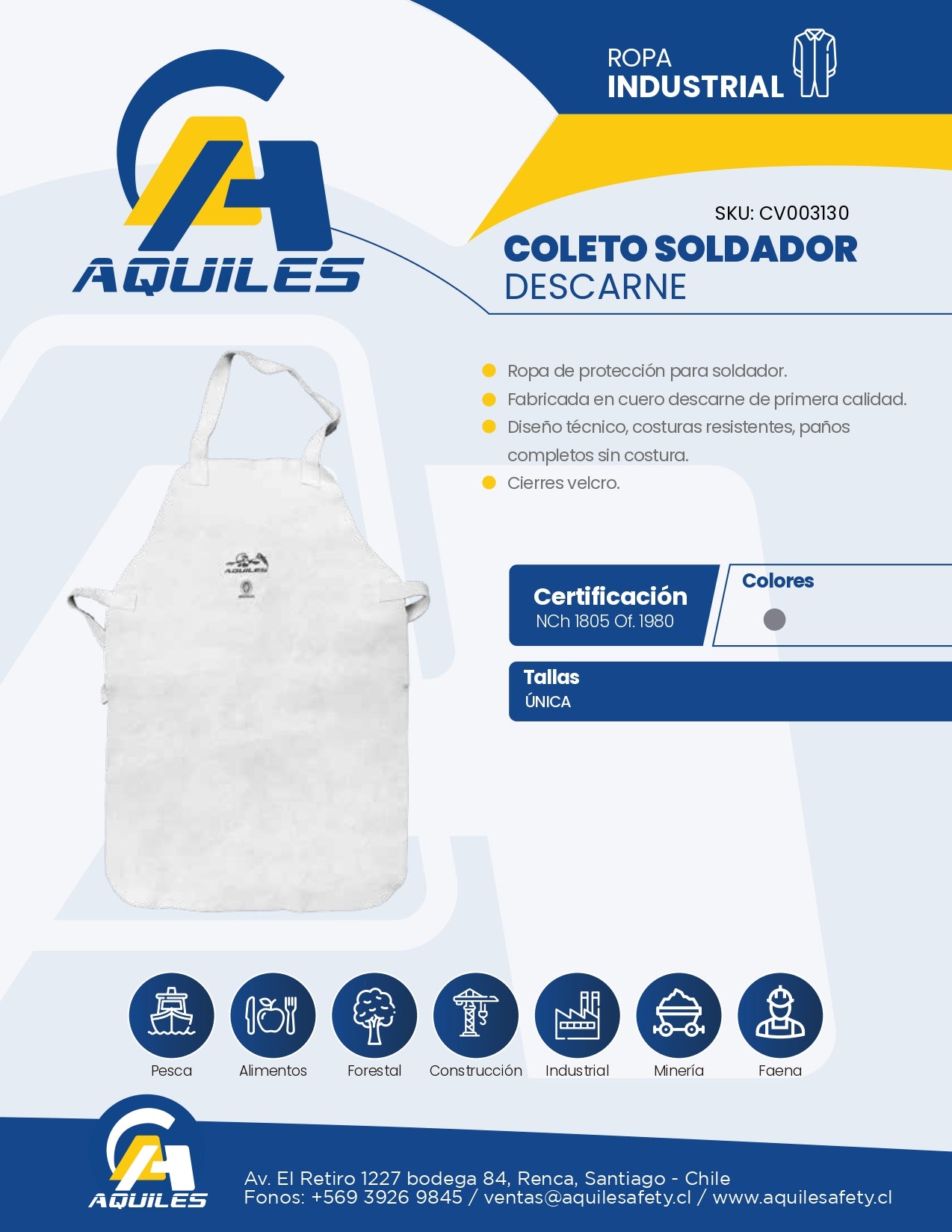 COLETO SOLDADOR DESCARNE