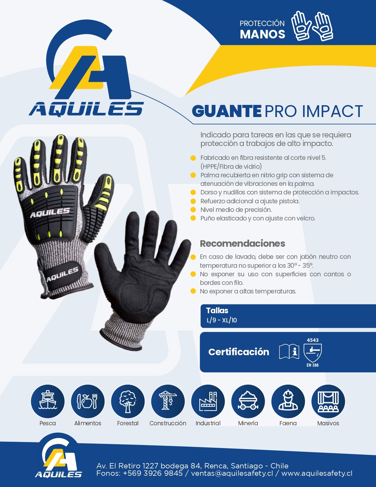GUANTES PRO IMPACT